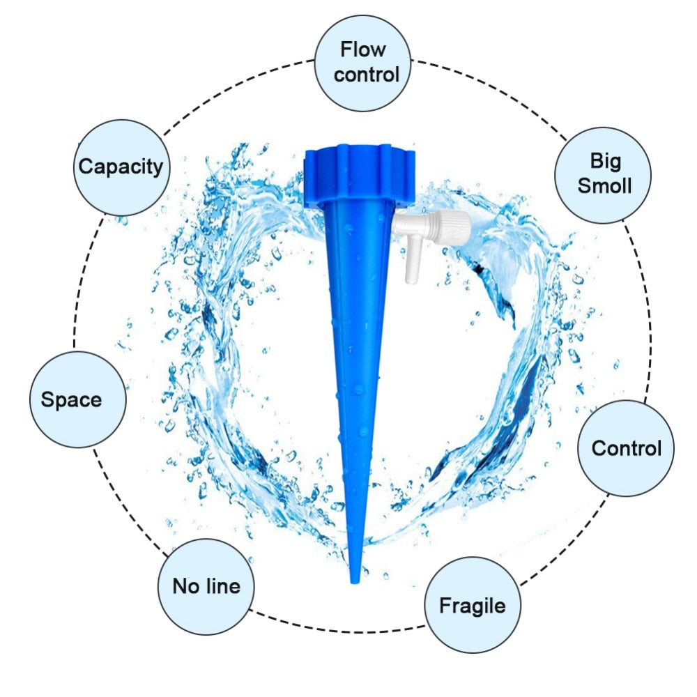 12Pcs WaterEasy™ - Plant Self Watering Adjustable Stakes System
