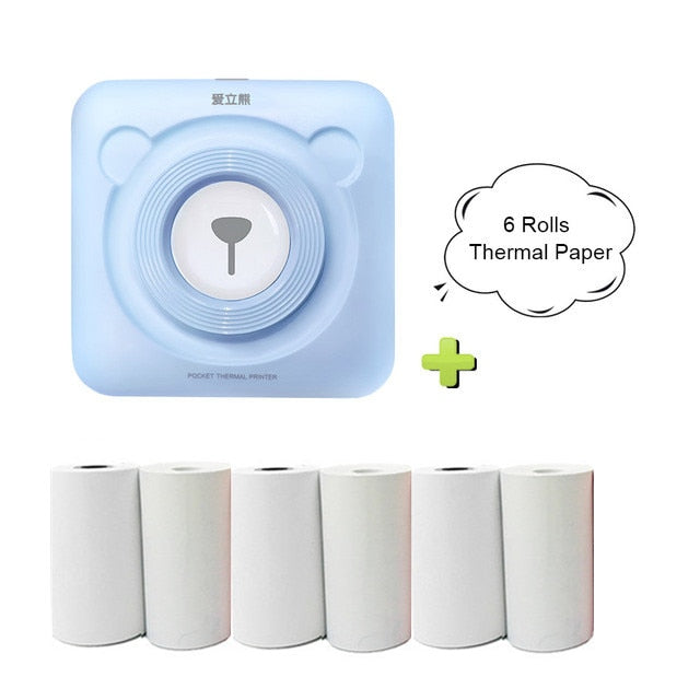 Peripage Printer™ + 20 Rolls of Thermal Paper