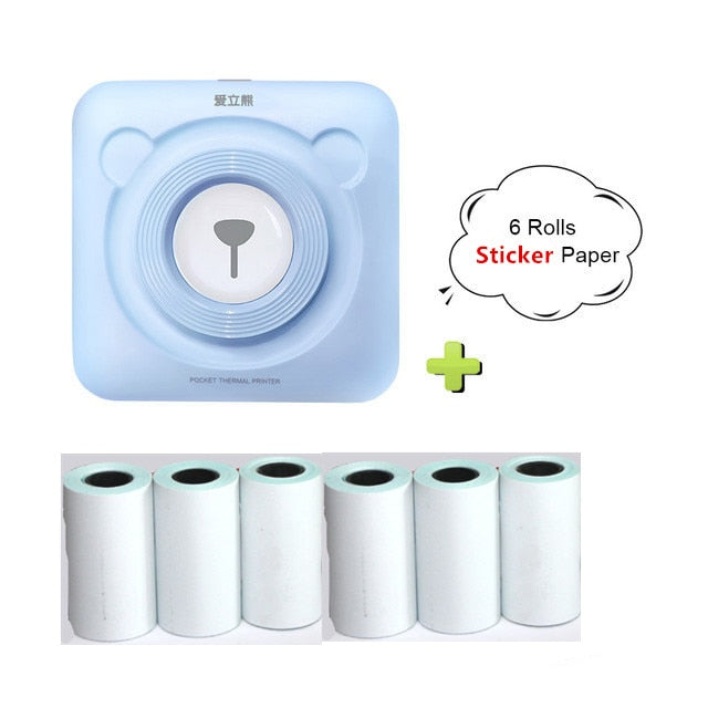 Peripage Printer™ + 20 Rolls of Thermal Paper